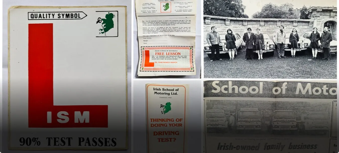 A_collage_featuring_ISM_School_of_Motoring_news_paper_ISM_Driving_lessons